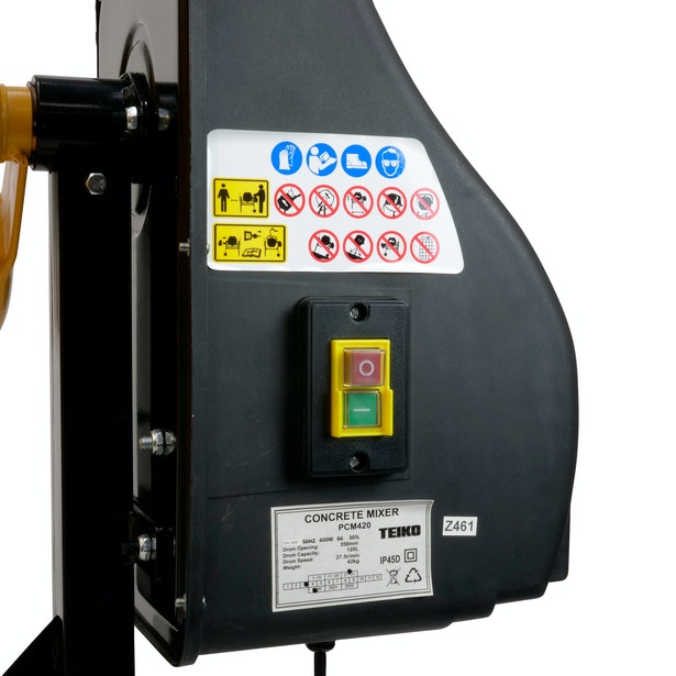 420w Electric Concrete Mixer 120L (5541462704280)