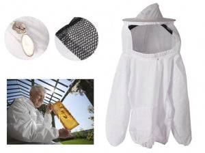 Beekeeping Veil Jacket Smock Protective Tops (4637342859321)