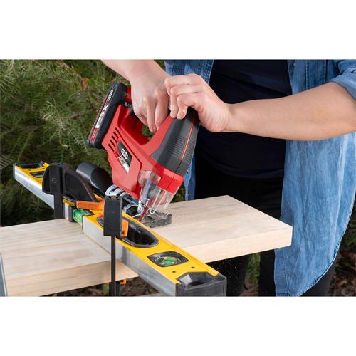 Ozito PXC 18V Cordless Compact Jigsaw - Skin Only (4539228618809)