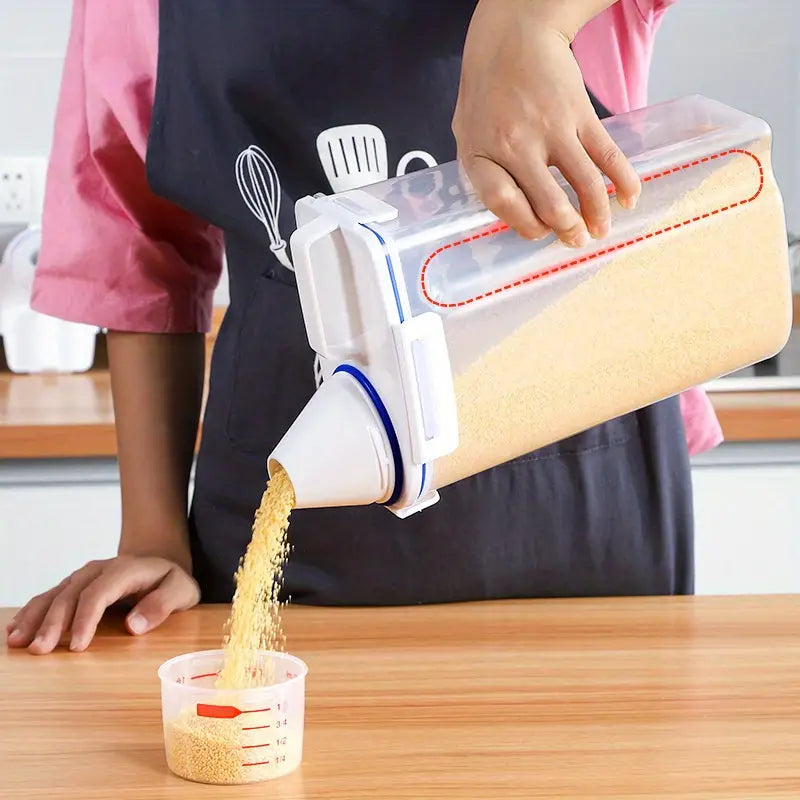 Kitchen Large Capacity Airtight Rice Dispenser – Pacific Sales