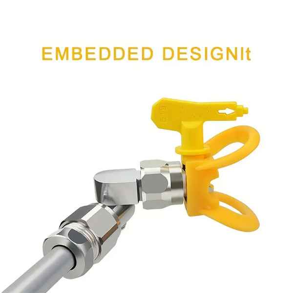 Paint Airless Paint Spray Gun 180 Degree Rotation Universal Adapter ...