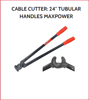 Hand Tools CABLE CUTTER: 24