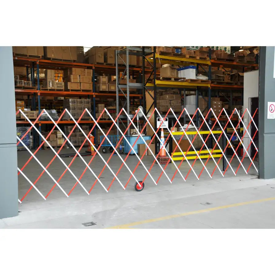 Safety Aluminium Expandable Access Barrier 6M for Doorways – Pacific Sales