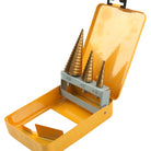 3pc 4-12 - 4-32mm Step Drill Bit Set (7011842719896)