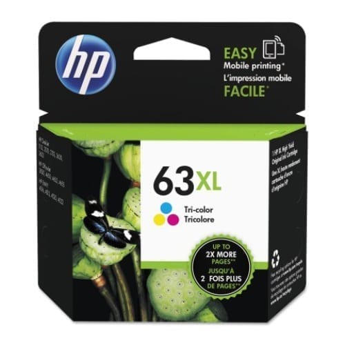 63XL HP High Capacity Colour Ink Cartridge Genuine (6794077241496)