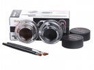 Eyeliner Gel Black & Brown Makeup + 2 Brushes Set (4622679932985)