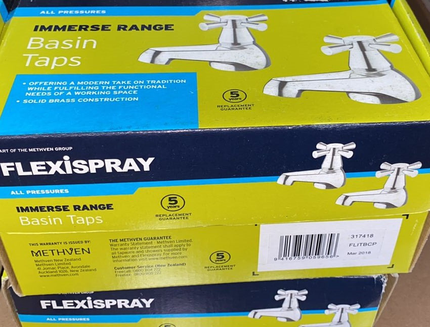 Flexispray Basin Taps All Pressure (6847072436376)