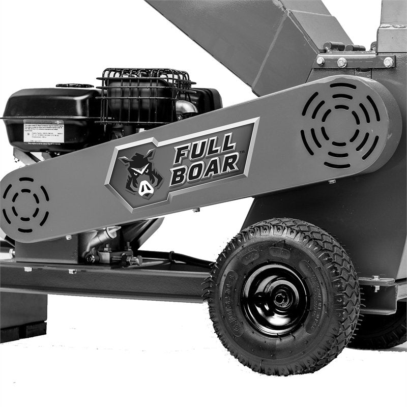 Full Boar 6.5HP Petrol Wood Chipper (4507744600121)