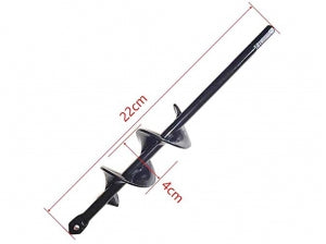 Garden Auger Spiral XU1 Drill & Drill Bit 4x22cm (6117463883928)