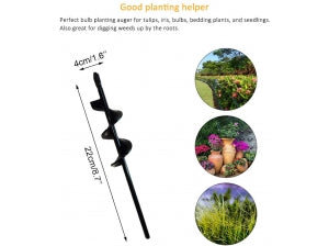 Garden Auger Spiral XU1 Drill & Drill Bit 4x22cm (6117463883928)