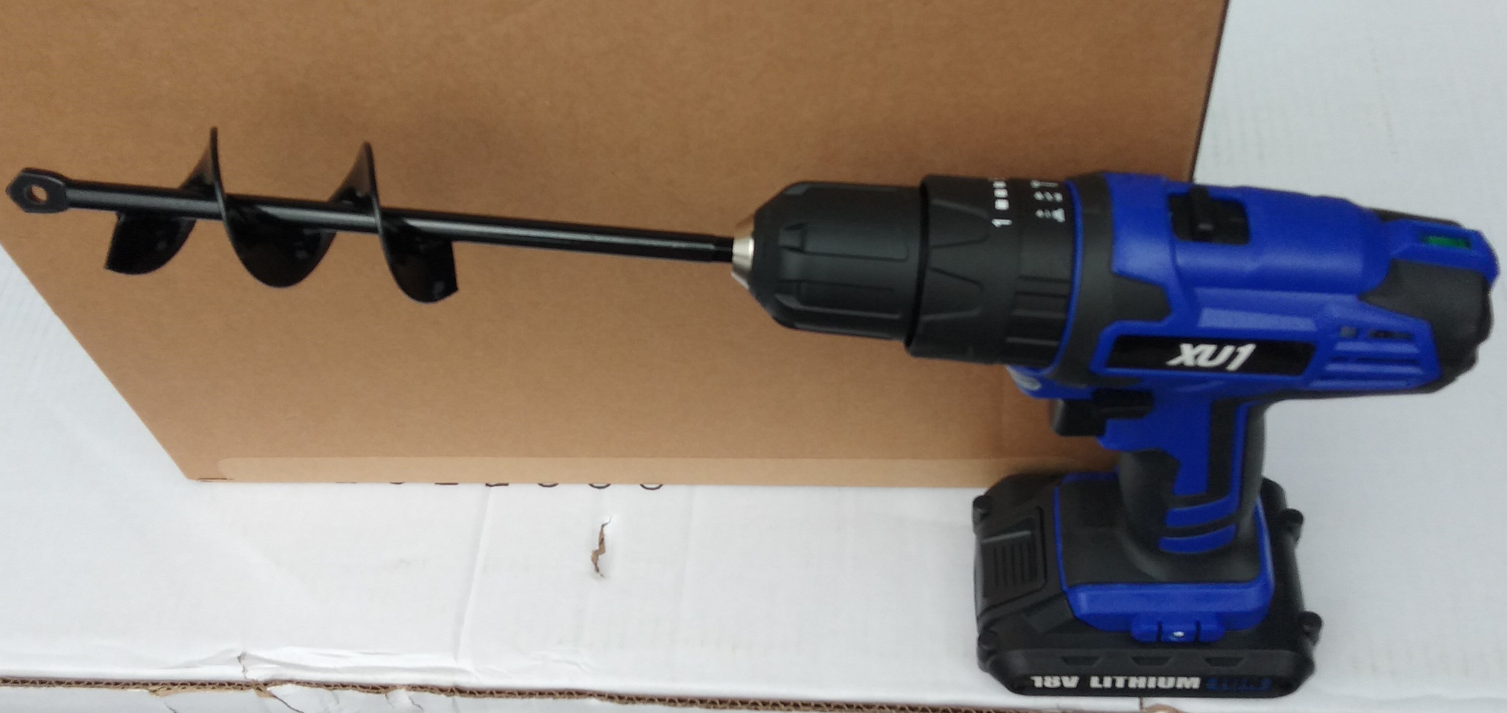 Garden Auger Spiral XU1 Drill & Drill Bit 4x22cm (6117463883928)