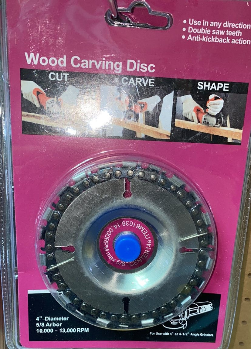 Grinder Chain Disc 4 Inch Tooth Wood Carving Disc (6117495636120)