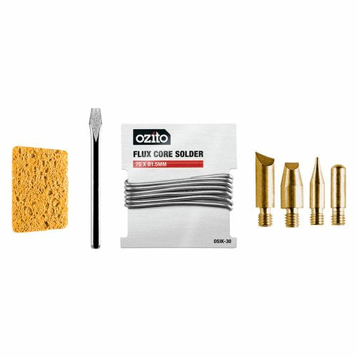 Ozito 30W Soldering Iron Kit (6978858516632)