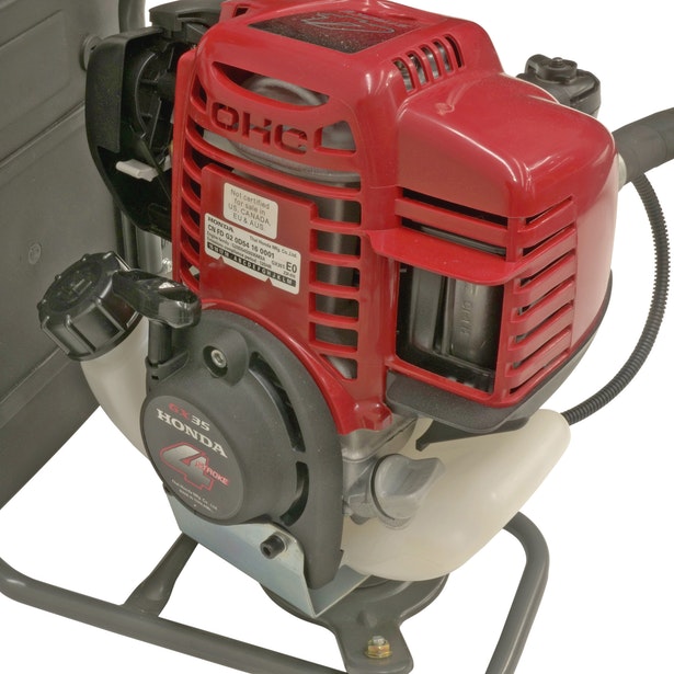 Petrol Backpack Concrete Vibrator, Honda 2HP, 38mm Spud, 1.5m Hose (5993996222616)