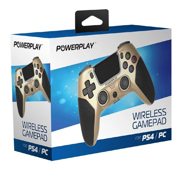 Tech PowerPlay PS4 Wireless Controller Gold – Pacific Sales