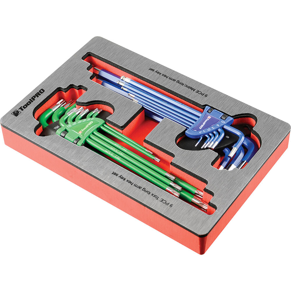 Helen Key Set Hand Tools ToolPRO EVA Hex Key Set 18 Piece – Pacific Sales