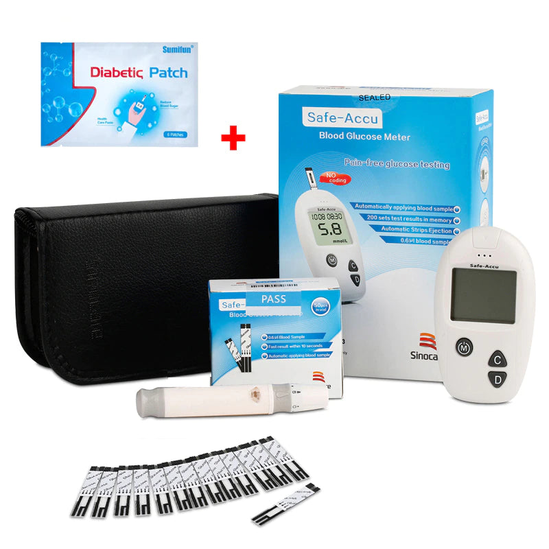 Healthcare Glucometer Kit Diabetes Tester – Pacific Sales