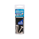 Zenith Bolt & Nut M 6x 30mm Mushroom Head SS316 3pk (6903462363288)